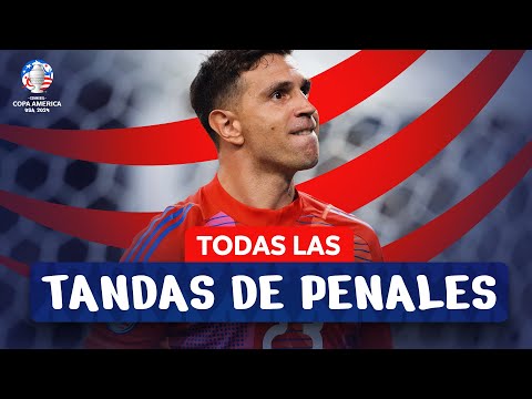 TODAS LAS TANDAS DE PENALES | CONMEBOL COPA AMÉRICA USA 2024™