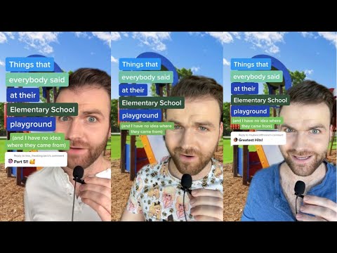 Things Everybody Said at Their School Playground (Part 1 - 16) | TikTok Compilation | scott.frenzel