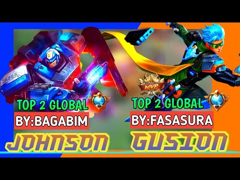 Deadly Riding and tandim |Top Global Gusion by Fasasura | Top Global Johnson by Bagabim | Mlbb