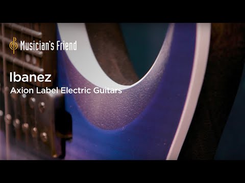 Ibanez Axion Label Electric Guitars - Demo, Features and Specifications