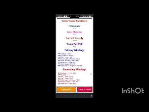 Transformer Calculator