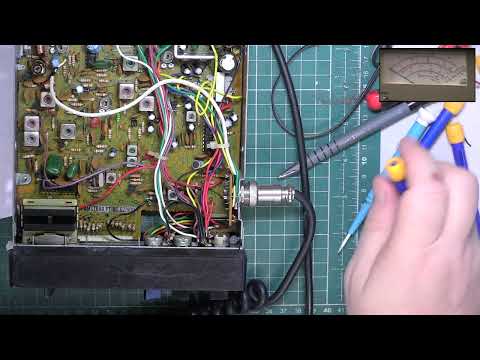 Amstrad CB900 CB27/81 UK FM CB radio -  service (for Sheffield dealer)