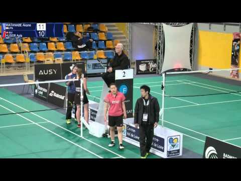Akane Watanabe vs Ayla Huser (WS, Qualifier) - Orleans Intl. 2016