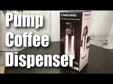 3l stainless steel airpot thermal carafe coffee dispenser