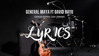 Download lagu Gemah Ripah Loh Jinawi | General Maya ft David Bayu | LYRICS mp3