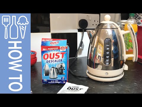 How to descale Dualit kettle with Oust - All Purpose Descaler