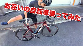ロードバイク クランク長を試してドボン!