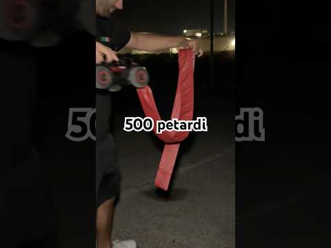 A barrage of 500 moving firecrackers #firecrackers #fireworks #newyearsday #firecracker #italianf...