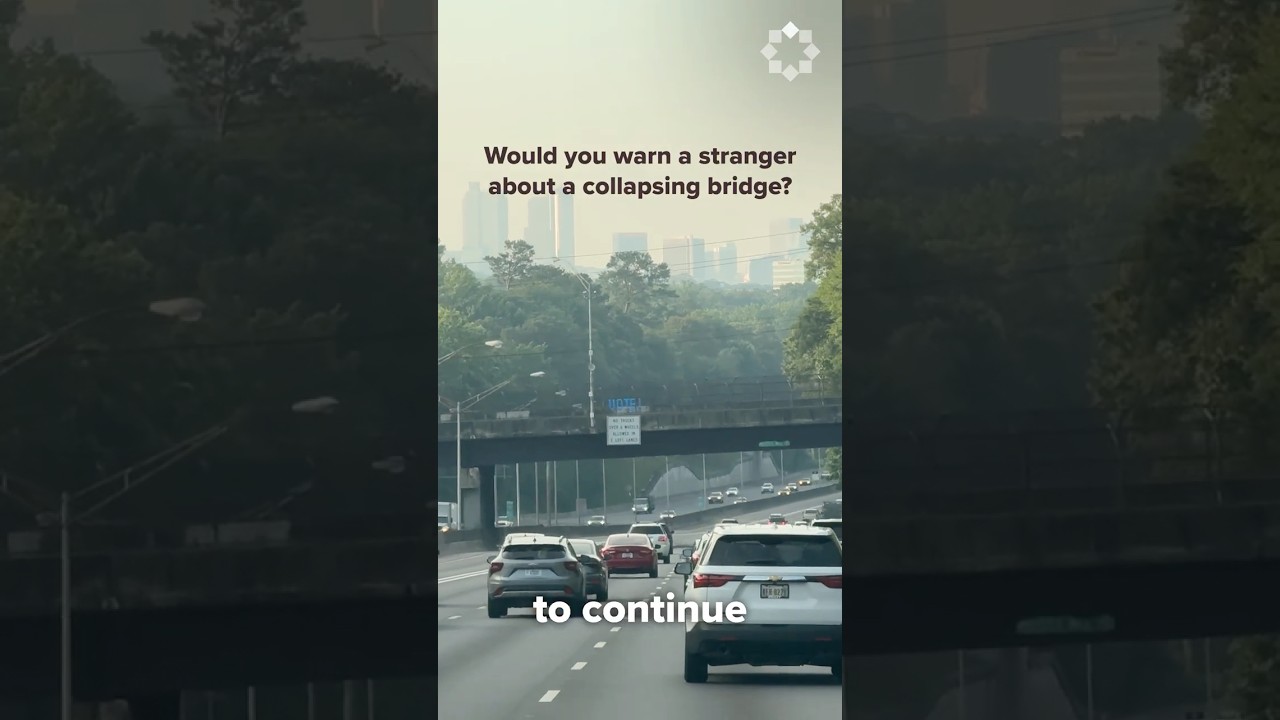 Would you warn a stranger about a collapsing bridge? | Imam Tom Facchine