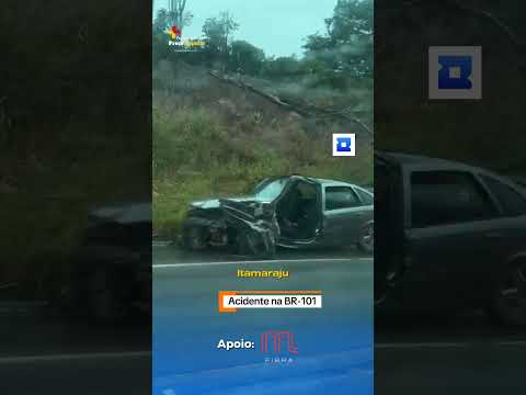 Acidente na BR-101 em Itamaraju. #bahia #noticias