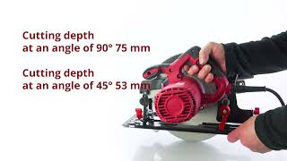 Circular saw CS 2175 WORTEX