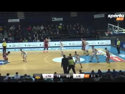 Tony Bennett's Game Winning 3 Pointer - Lietkabelis (Lithuania)
