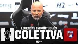 SAMPAOLI em PORTUGUÊS | COLETIVA PÓS GALO 1 x 1 BETIM