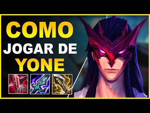 COMO JOGAR DE YONE MID E TOP 2025 - LEAGUE OF LEGENDS