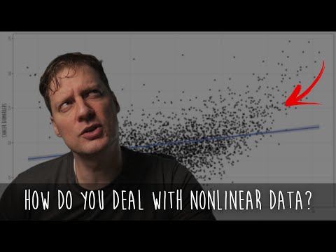 Dealing with nonlinear data: Polynomial regression and log transformations