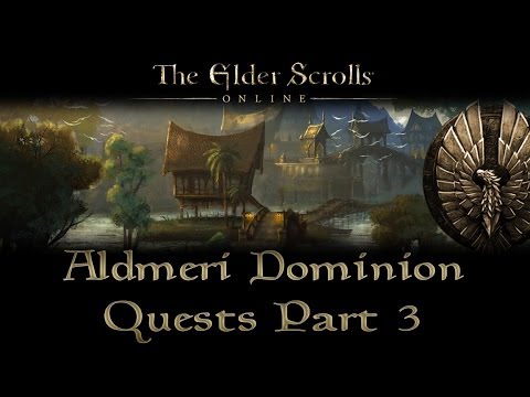 ESO - Aldmeri Dominion Quests - Part 3 - Khenarthi's Roost Part 3 - Tears of the Two Moons