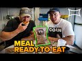 PERFECT PANDEMIC MEAL PREP?? MRE Review ft. Nick Bare