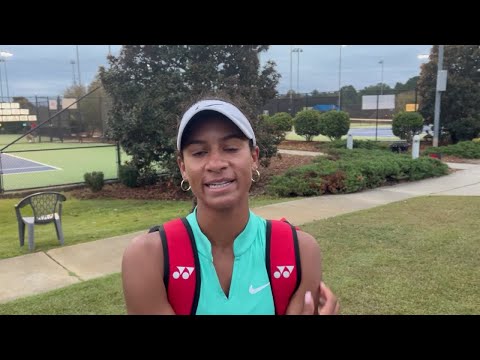 Whitney Osuigwe, Nicole Khirin At The McLeod For Health Florence Open