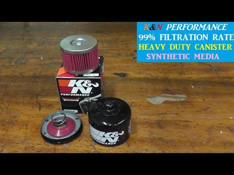 K&N Motorcycle Oil Filter Review