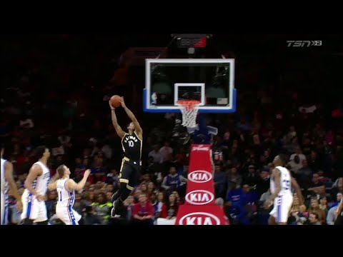 Raptors Highlights: DeRozan's Reverse Alley-Oop Slam - January 9, 2016
