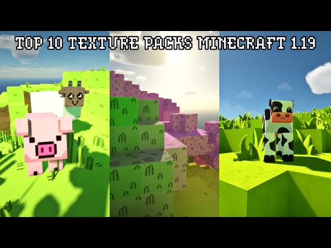 PamishYT - TOP 10 TEXTURE PACKS FOR MINECRAFT JAVA | MINECRAFT TEXTURE PACK 1.19 | RESOURCE PACK MINECRAFT 1.19