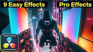 9 Video Effects That Will Make Your Edits Look Pro | DaVinci Resolve Tutorial