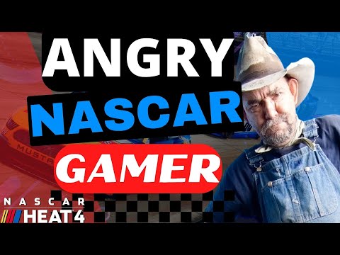 NASCAR Gaming Trolling - 😡 Online Nascar Race GREATEST GAMER RAGE Ever