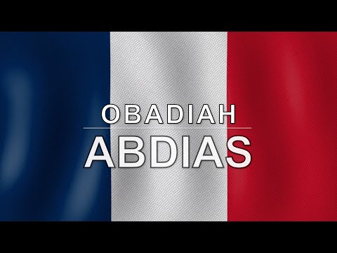 French Audio Bible - Book 31 - Obadiah - ABDIAS