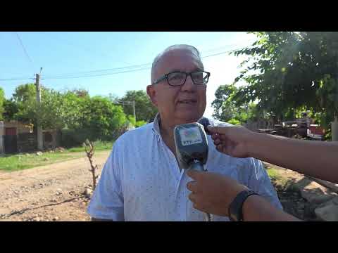 AVANZA LA RED DE CLOACAS EN BARRIO BAJO SAN MARTIN