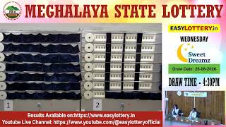 Easy Lottery Wednesday Sweet Dreamz 26-08-2026 Live Stream