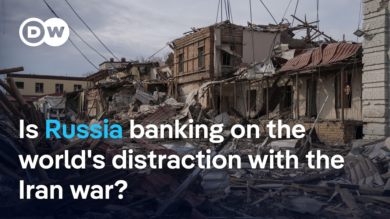 Russia and Ukraine trade attacks as the Iran war pulls US attention away | DW News