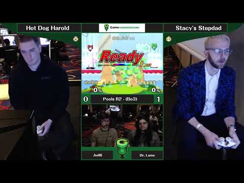 CT GamerCon 6 SSBM - Hot Dog Harold (Sheik) vs. Stacy's Stepdad (Peach) - Melee WR2