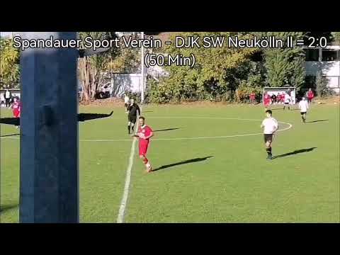 Spandauer SV - DJK SW Neukölln ll (Highlights)