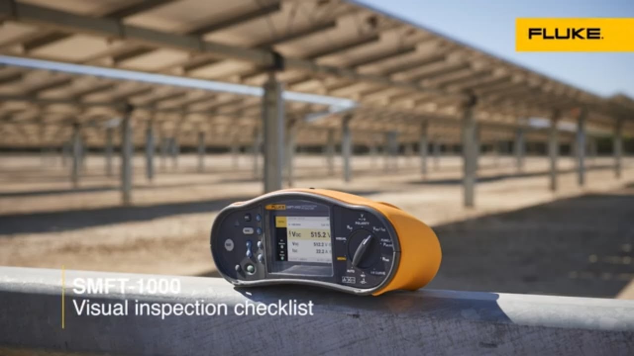 Visual inspection checklist