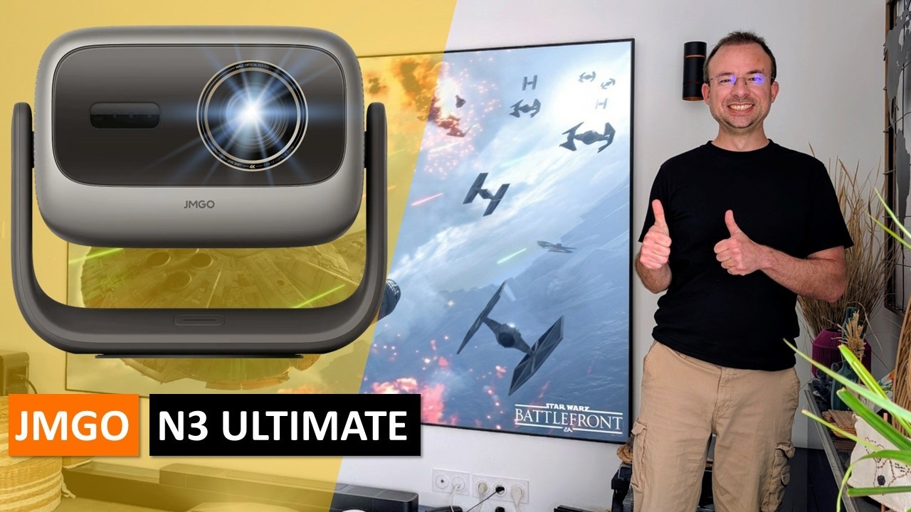 JMGO N3 Ultimate being tested ❤️ Something NEVER before seen in this projector