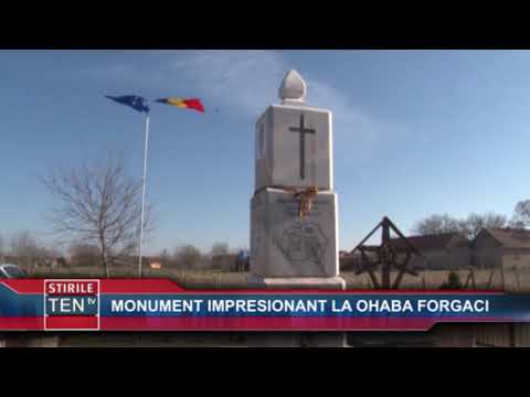 MONUMENT IMPRESIONANT LA OHABA FORGACI - 04 DECEMBRIE 2018