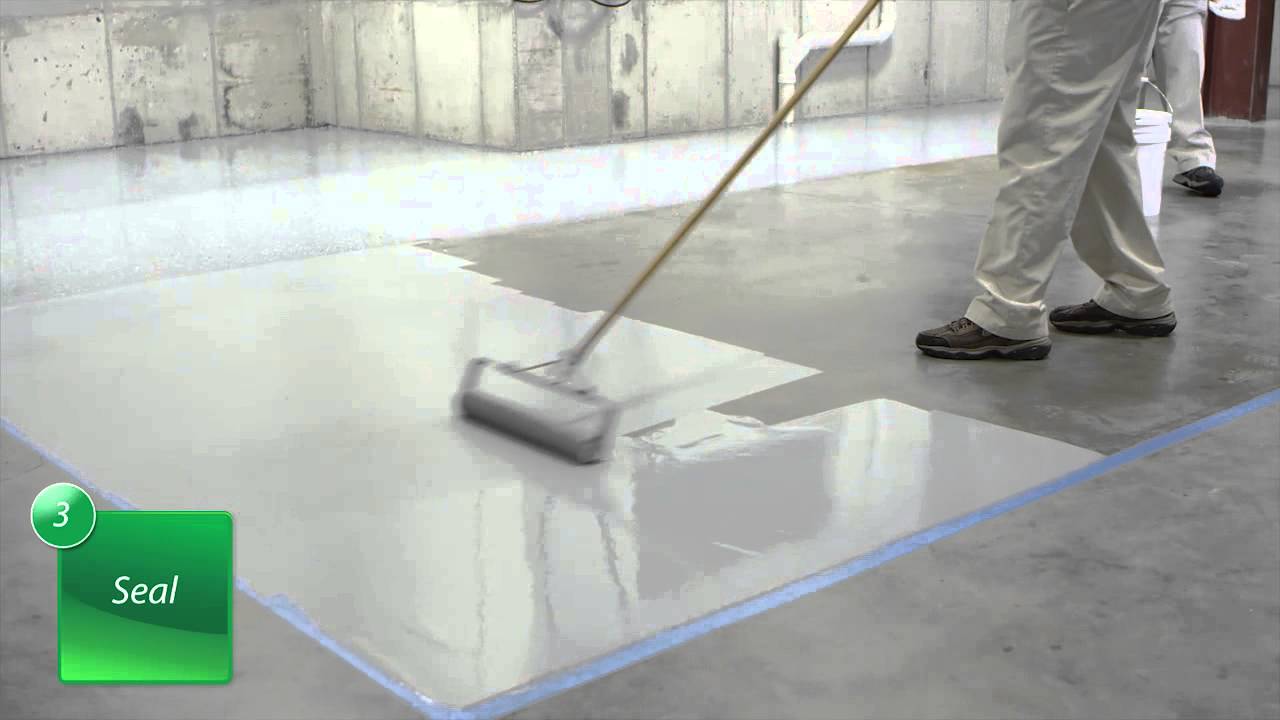 Hillyard Concrete Defense® Application - Floor Machine Prep