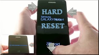 Samsung Galaxy Note 4 Hard Reset (Factory reset)