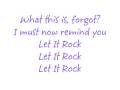 Kevin Rudolf Feat Lil Wayne Let It Rock Lyrics