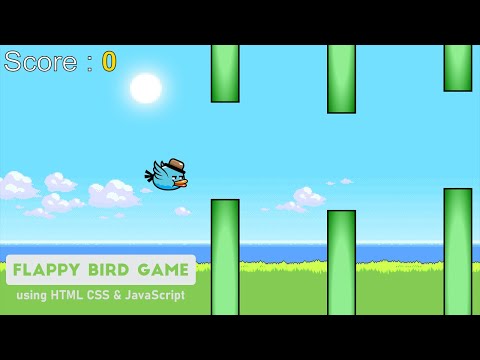 Build A Flappy Bird Game Using Html Css Javascript