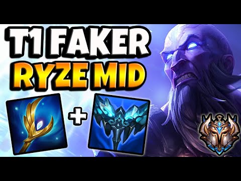 T1 Faker Ryze MID vs Lulu - Patch 11.14 Korea Challenger ✅