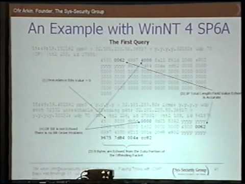 Black Hat USA 2001 - Introducing X: Playing Tricks with ICMP