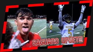 SAGUARO UPSET in the desert! Chaparral vs Saguaro Football Highlights! Ends in a SCUFFLE! 😡😡