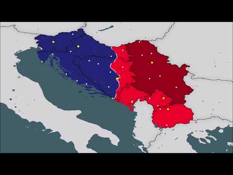 Serbia vs Former Yugoslavia Countries || @Worldball_mapping