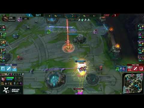 lck   Griffin completely dismantle SKT in a backdoor   Twitch