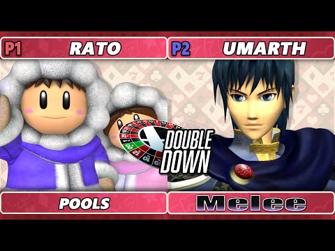 Double Down 2022 - Rato (Ice Climbers) Vs. Umarth (Marth) SSBM Melee Tournament
