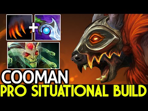 COOMAN [Ursa] Situational Build Diffusal Blade Counter Medusa Dota 2