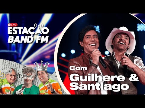 GUILHERME & SANTAGO AO VIVO no Estação BAND FM 🎵 #bandfm #sertanejo #guilhermeesantiago