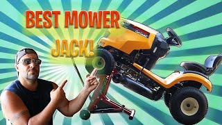 Must have tool for anyone who owns a riding mower - Best Riding Mower Jack For The Money (MoJack)