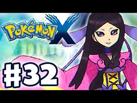 Pokemon X and Y - Gameplay Walkthrough Part 32 - Gym Leader Valerie Battle! (Nintendo 3DS)